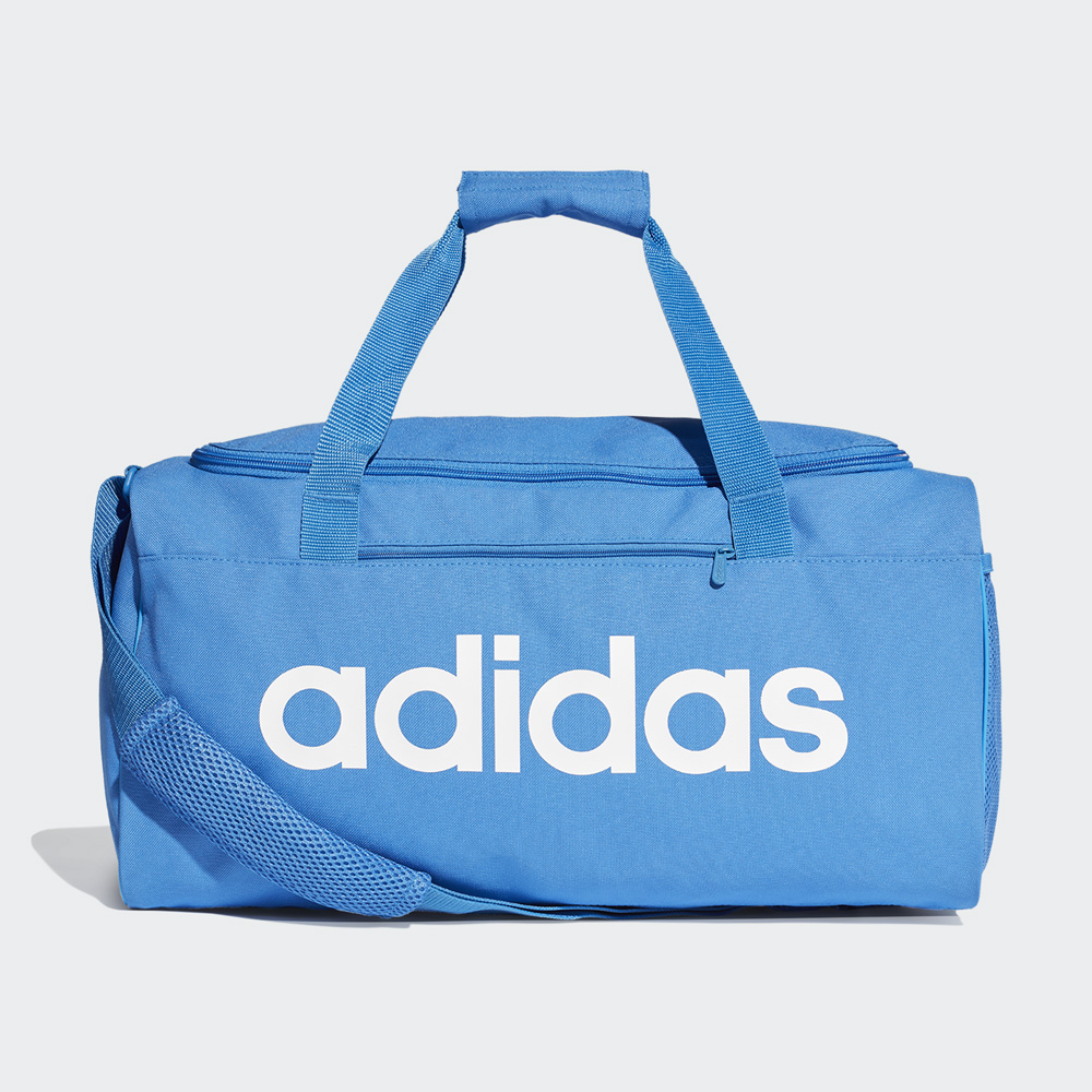 Pre-owned|Adidas Unisex Logo Hydro Shield Duffel Gym Bag Gray Black Nylon -  Walmart.com